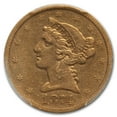 thumbnail image 2 of 1874-S $5 Liberty Gold Half Eagle VF-35 PCGS, 2 of 3