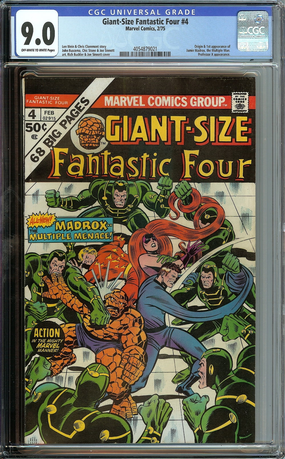 Cover of Giant-Size Fantastic Four #4