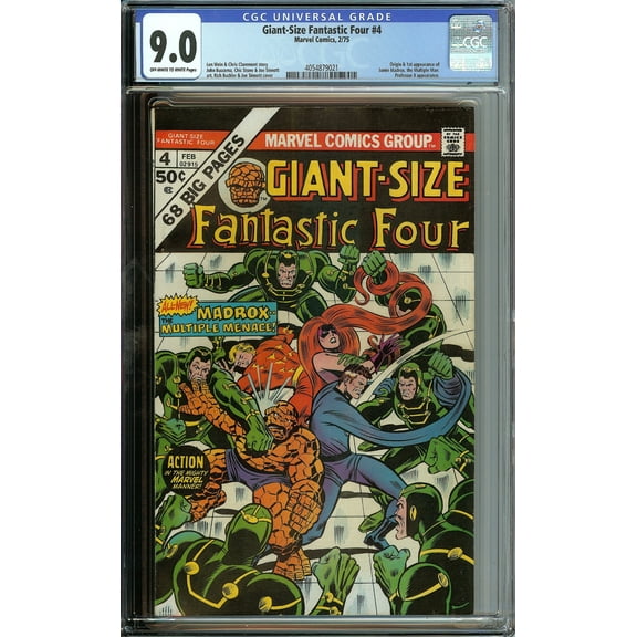 Giant-Size Fantastic Four #4 - CGC 9 Comic Book