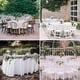 thumbnail image 2 of 8 Pack Round Tablecloth, 84 Inch White Table Covers PEVA Waterproof Plastic Round Tablecl, 2 of 5