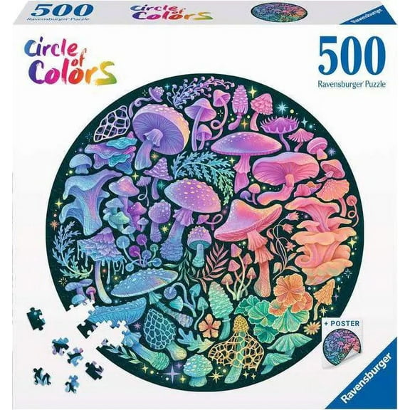 Ravensburger 00822 - Mushrooms - 500 Piece Puzzle