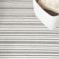 thumbnail image 6 of SAFAVIEH Kilim Jay Striped Cotton Area Rug, Ivory/Black, 8' x 10', 6 of 11