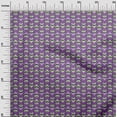 thumbnail image 3 of oneOone Cotton Silk Purple Fabric African Sewing Craft Projects Fabric Prints by Yard 42 Inch Wide, 3 of 4