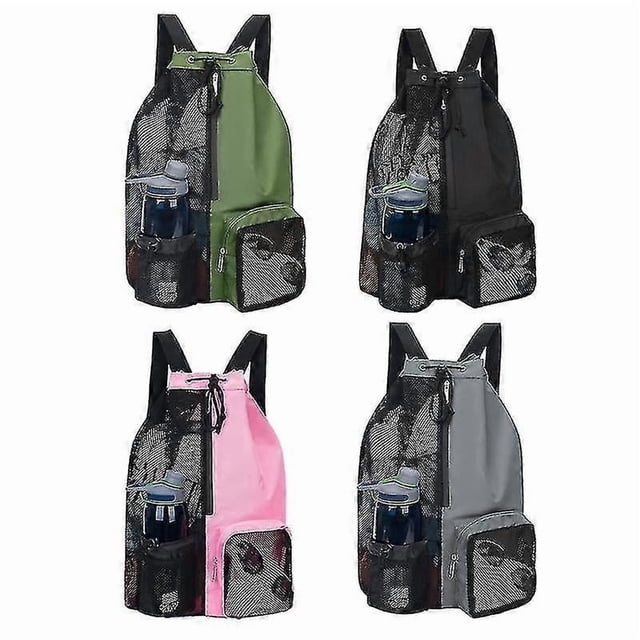 Drawstring Swim Gym Pool Backpack Separated Waterproof Dry Compartments Bag Dry And Wet Bag Swimming Equipment Mesh Bag