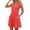RD2, variant on OSOLU Solid Color Women Casual Dress A-Line Knee Length V-Neck Sleeveless Waist Tie Summer Vacation Dresses Flowy Comfortable Dress Classic Sundress Flowy Vacation Dress