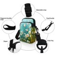 thumbnail image 5 of HELLHERO Sunflower Pattern Crossbody Sling Bag for Adults Polyester Shoulder Purse with Leakproof, 5 of 7