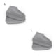 thumbnail image 3 of Wosthever Cubierta de zapatos Protector de zapatos impermeable de silicona Cubrezapatos antideslizantes resistentes al desgaste, gris, L Gris L 2piezas Wosthever CBP177694, 3 of 6