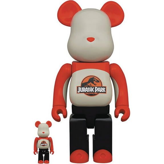 Medicom - Jurassic Park 100% & 400% BEA 2Pk  [COLLECTABLES] Figure, Collectible