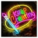 thumbnail image 5 of Letrero De Neón "Keep Creating" Con Atenuación USB Para Estudio, Dibujo, Sala De Dibujo, Arte, Aula, Pintura, Fiesta, Decoración Del Hogar, 38x32cm, 5 of 6