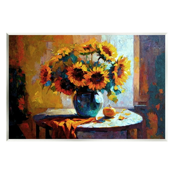 Stupell Industries Bouquet Still Life Painting Botanical & Floral Painting Unframed Art Print Wall Art, 15 x 10