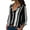 Black, variant on asdoklhq Long Sleeve T Shirts for Women,Women Casual Cuffed Long Sleeve V-Neck Button Up Striped Shirt Blouse Tops