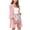 Pink, variant on Drovellove Women's Chiffon Sheer Cardigan Cover Up - Sexys 3/4 Sleeve Beach Kimono Top for Swimwear, Summer Vacation, Cruise & Seaside Getaways