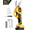 light yellow, variant on Brushless Electric Pruning Shears for DeWalt 20V Battery, Portable Cordless Pruning Shears with SK5 Blades, Adjustable Cutting Diameter for Gardening Tree Pruning(NO Battery)