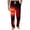 Deep Red, variant on Mens Halloween Pants Skeleton Spider Long Funny Drawstring Pants Wide-Leg Fall Witch Trousers, M