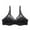 Black, variant on Bigersell Sleep Bras for Women On Sale Wireless Push up Bras for Women Longline Bra Style C196 Full-Coverage Bras Hook and Eye Bra Closure Juniors Plus Size Wireless Bras with Support and Lift White L
