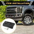 thumbnail image 2 of Soporte de Placa de Matrícula Unique Bargains para Chevrolet Silverado 1500 14-16 Soporte de Placa de Matrícula del Parachoques con Tornillos 1 Juego, 2 of 6