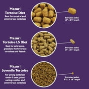 Mazuri Juvenile Tortoise Food for Baby Tortoises, 8 Ounce (8 oz) Bag
