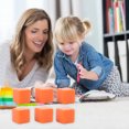 thumbnail image 4 of DIY Unfinished  Blocks For Teaching And Gaming, 6 Sided Plastic Cubes With Personalized Learning, Family Game Party, And All Purpose Accessory, 4 of 8