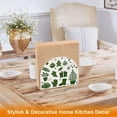 thumbnail image 5 of Table Napkin Holder, One Sizex2 Kitchen Napkin Holder Acrylic Napkin Holder Restaurant Napkin Holder Warm Christmas Gingerbread Man, 5 of 9