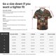thumbnail image 5 of Fotbe American Flag Deer Art Camisa Hawaiana para Hombre Unisex – Camisa Casual de Verano con Botones de Manga Corta de Algodón y Lino,Medium, 5 of 7