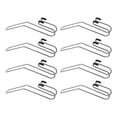 thumbnail image 1 of Shisuyan 8Pcs Vehicle Storage Hanger for Car Organization Stainless Steel Back Seat Hook, 1 of 8