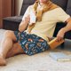 thumbnail image 5 of Fotbe cute fall fox Pantalones Cortos de Pijama para Hombre, Ropa de Dormir, Pantalones de Pijama Cortos para Hombre-Small, 5 of 6
