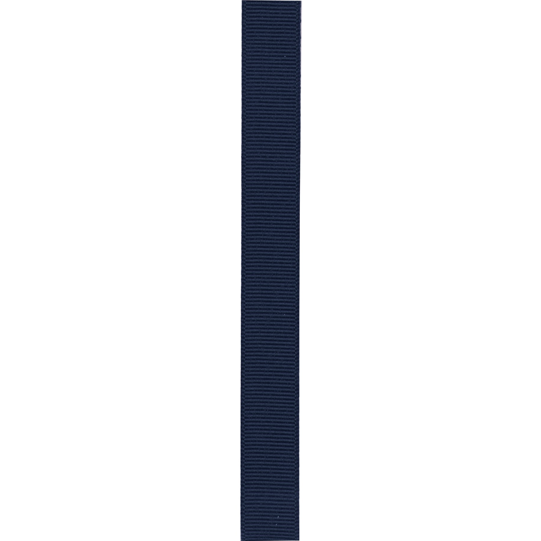 (3 pack) Offray Ribbon, Navy 5/8 inch Grosgrain Polyester Ribbon, 18 feet