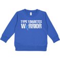thumbnail image 2 of Inktastic Type 1 Diabetes Warrior Toddler Sweatshirt, 2 of 4