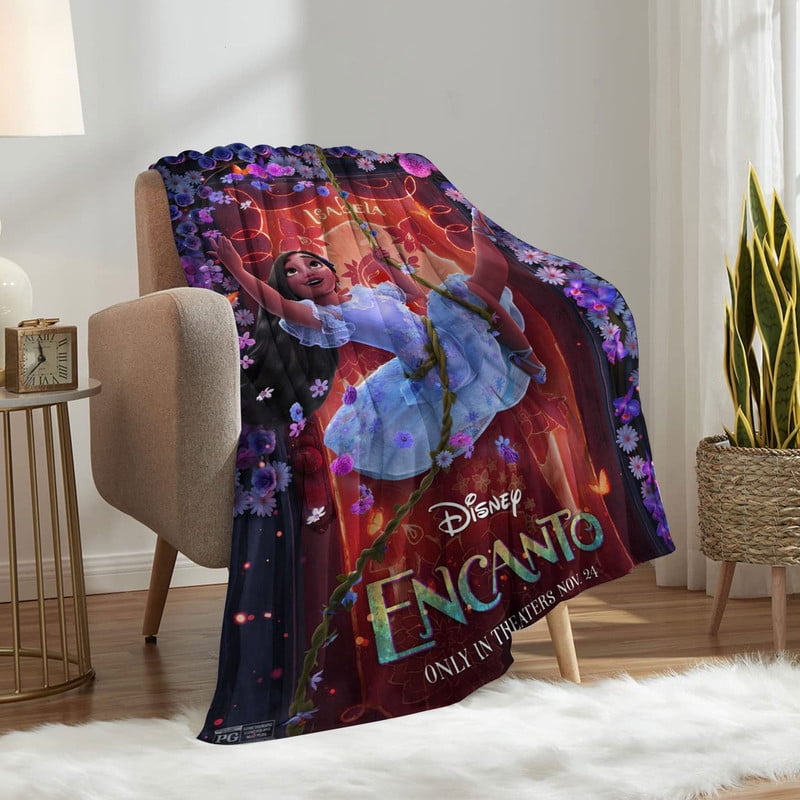 Encanto Isabella Throw Blanket Gifts for Fans Lover Girls Boys Women Present Hoodie Him Bed 40"x50"