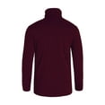 thumbnail image 2 of INSPIRE CHIC Men's Sweaters Pullover Turtle Neck Long Sleeve Stretchy Slim Fit Tops 38 Burgundy, 2 of 5