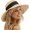 11.5cm- Khaki, variant on Sun Beach Hats for Women Wide Brim Straw Hats Foldable Summer Hat | Breathable Paper Straw, UV protection, Ribbon Trim, Inner Sweatband, Adjustable Chin Strap, Lightweight for Travel Casual