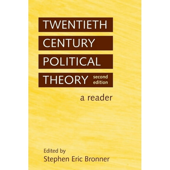 Twentieth Century Political Theory: A Reader, (Hardcover)