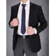 thumbnail image 4 of Cinturón Steve Madden vestido casual de cuero marrón/negro para hombre 48, 4 of 5