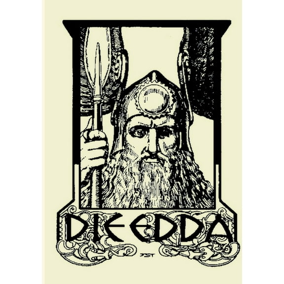 Die Edda. Illustrierte Ausgabe., (Paperback)