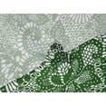 thumbnail image 6 of oneOone Velvet Dark Green Fabric Lace Floral Sewing Craft Projects Fabric Prints By Yard 58 Inch Wide, 6 of 7