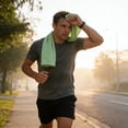 thumbnail image 6 of Ohmyroo Sports Sweat Towel 7.8x7.8in Multicolor Polyester Fast Dry Cooling Wipe Gym Accessory, 6 of 6