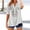 White, variant on Embroidered Peasant Tops Shirts Embroidered Shirts Short Sleeve Gauze Tops Cotton Linen Short Sleeve Crewneck Button Blouse Boho Ethnic Style Peasant Tee Loose Fit Cotton Blouses White L