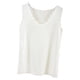 thumbnail image 1 of Minnieouse Ropa interior térmica para mujer, chaleco sin costuras para Otoño Invierno, hogar, escuela, capa básica, Tops cálidos, ropa Camisetas sin mangas Blanco, 1 of 6