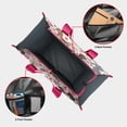 thumbnail image 4 of Teacher Tote Bag,Dachshund and Flower Teacher Utility Tote Bag,Large Work Tote Bags for Women with Multiple Pockets,Top Zipper Closure,13.8x10.6x6.7 Inch, 4 of 5