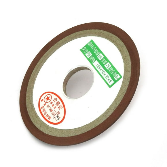 JIUNENG Roue de Broyage en Résine Diamant 5 Pouces pour Moudre le Carbure Acier Dur 150 Grains 125x10x16x8mm