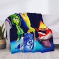 thumbnail image 3 of Inside Out Flannel Blanket Cozy Ultra-Soft Micro Throw Blanket For Bed Sofa Couch Car Office Camping Travel All Season Fleece Blanket 40"x30", 3 of 8
