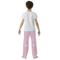 thumbnail image 5 of FORMRS Kids Pajama Pants with Pockets Size 6-8Y Boys Lounge Sleep Bottoms, Ice Cream Rainbow Pattern, 5 of 8