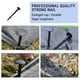 thumbnail image 5 of pstuiky 50 estacas de plástico para jardín grapas para césped artificial estacas para asegurar vallas y barreras parterres de plástico para jardín., 5 of 7