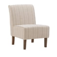 thumbnail image 3 of Linon Bynum Slipper Chair, Striped, 3 of 10