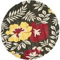 thumbnail image 4 of SAFAVIEH Soho Brooklyn Floral Wool Area Rug, Brown/Multi, 5' x 8', 4 of 10