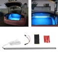 thumbnail image 4 of Barra de accesorios decorativos para Interior de coche shamjiam barra de Luz duradera para maletero de coche Tesla 2019-2022 Modelo 3 Azul Luz del maletero del coche, 4 of 7
