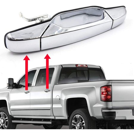 4PCS Exterior Door Handle for Cadillac Escalade Chevrolet Silverado GMC