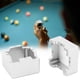 thumbnail image 5 of Soporte para tiza de billar, Mini taco portátil de aluminio, soporte para tiza para piscina, soporte para tiza con punta de taco, diseñado para precisión, 5 of 8