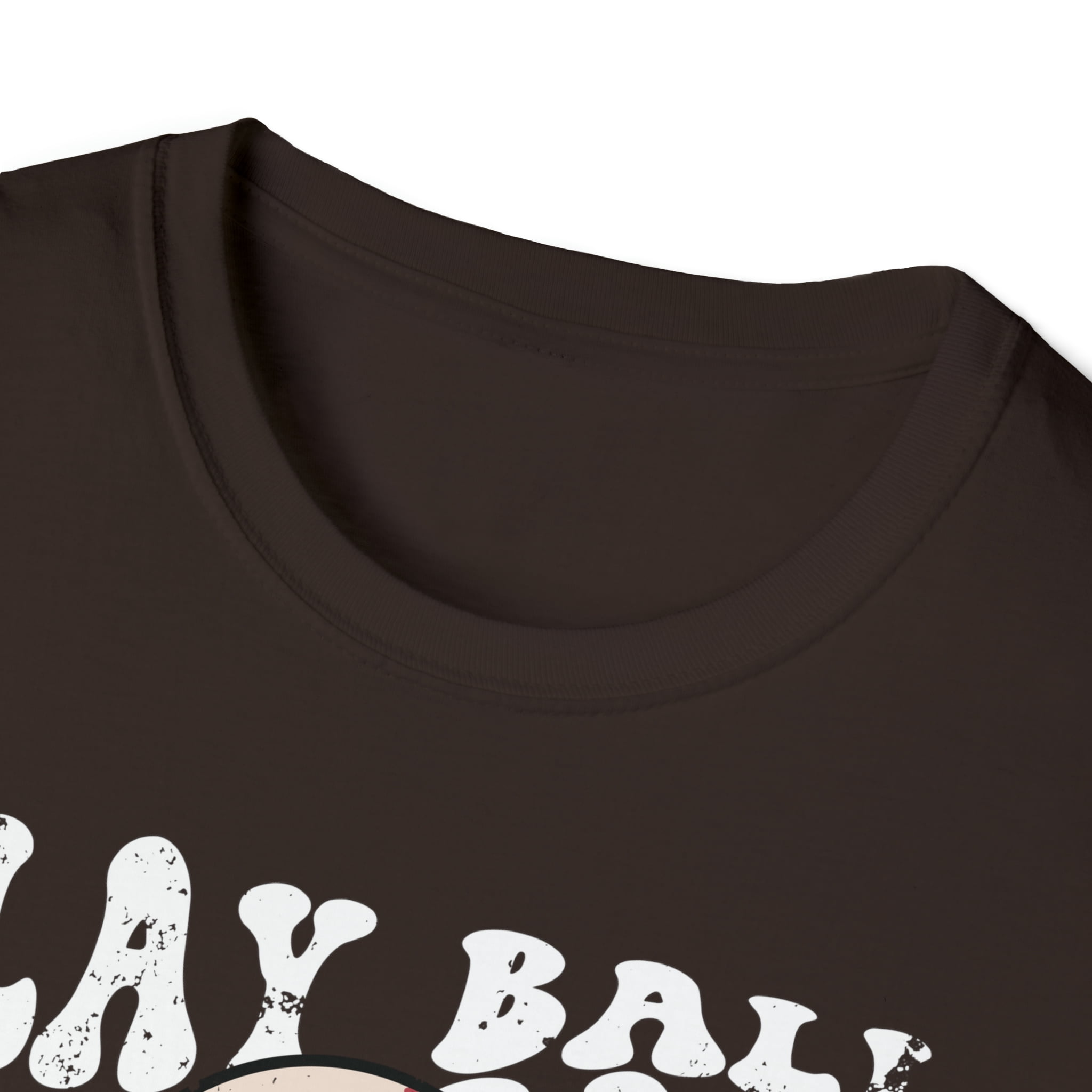 Play Ball Game, Gildan Unisex Softstyle Shirt, Baseball Graphic Tee, S-3XL