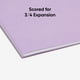 thumbnail image 5 of Carpeta para archivos, tamaño carta, color SMEAD, tamaño carta, color lavanda, 5 of 7
